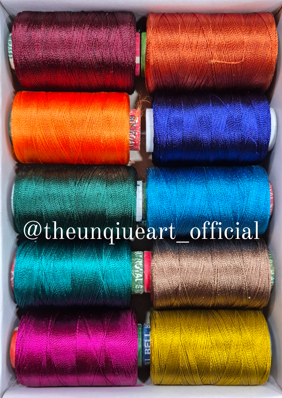 Silk Thread Multi Dark Set