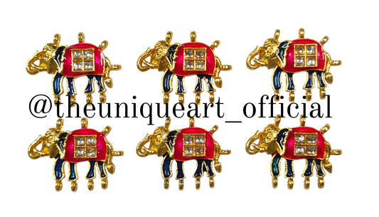 Elephant Pink & Navy Blue