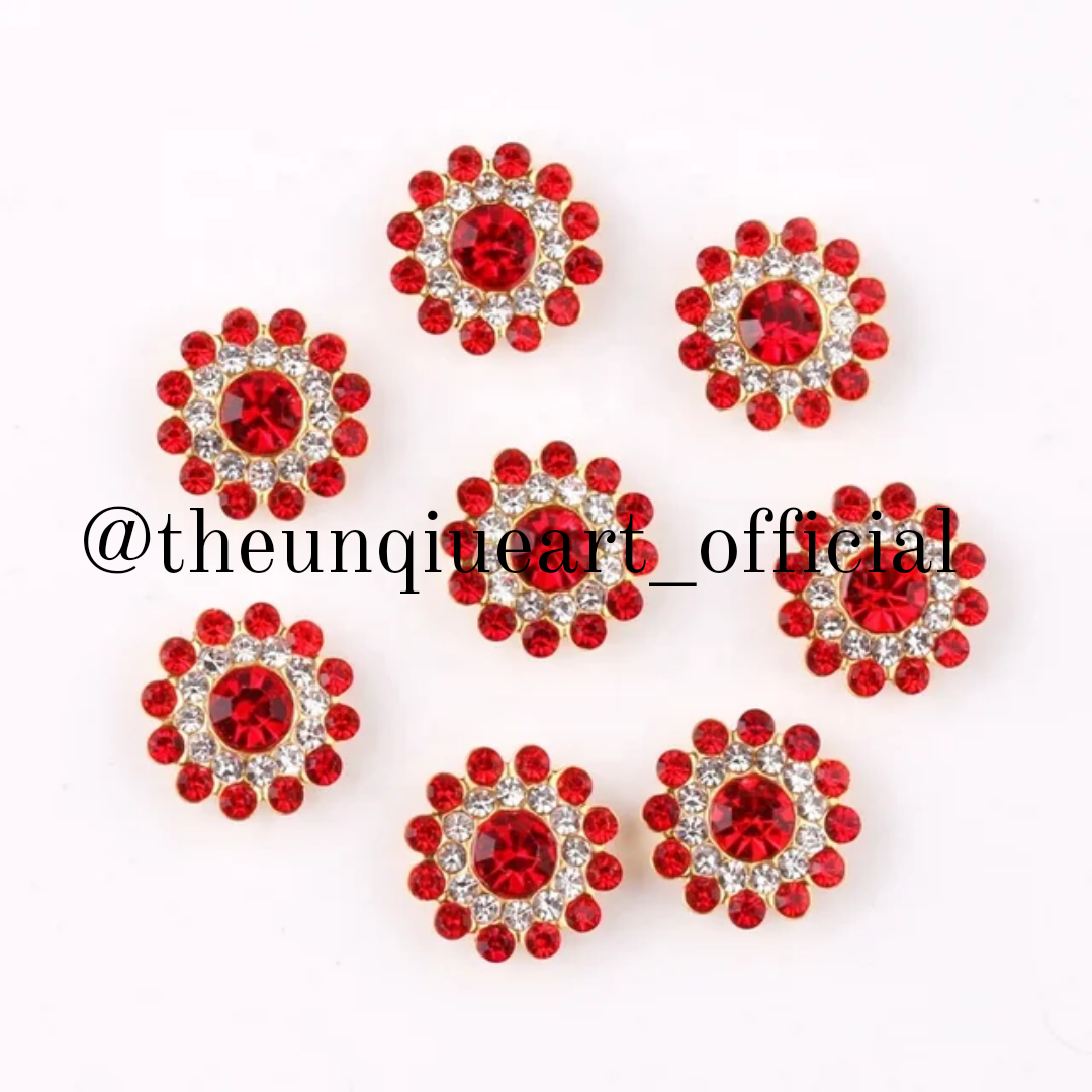 14mm Sunflower Red