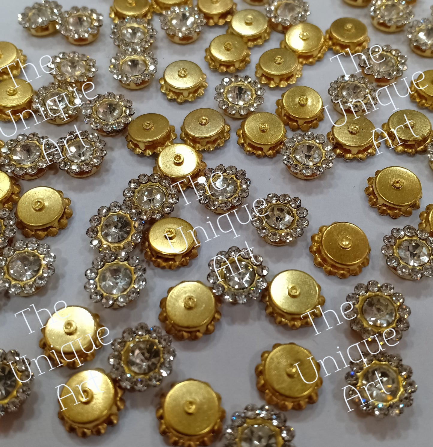 10mm Sunflower Silver
