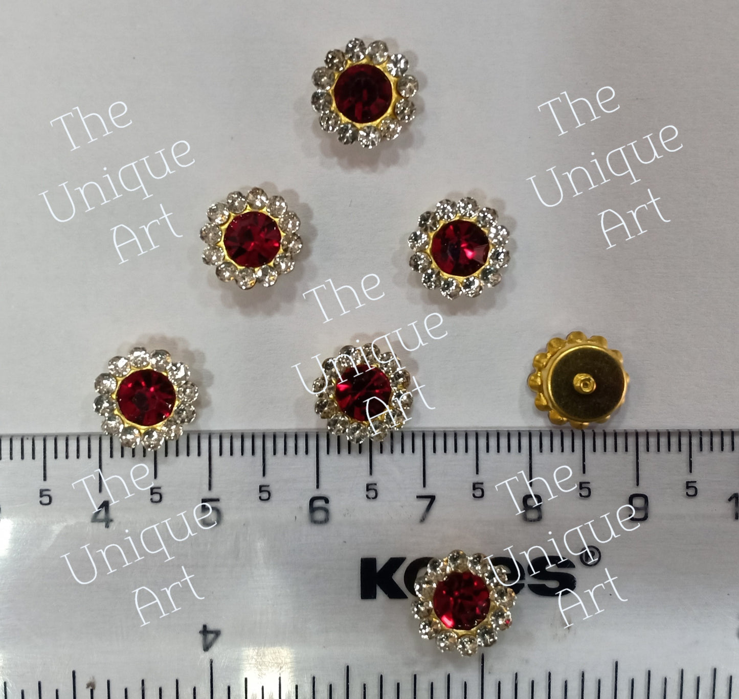 10mm Sunflower Maroon