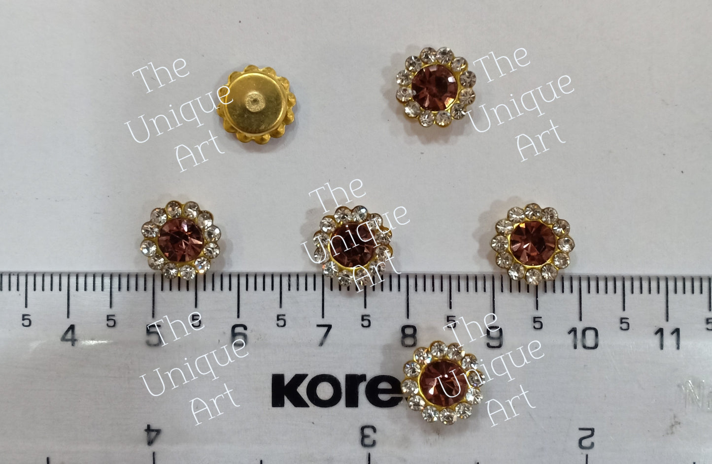10mm Sunflower Golden To Silver