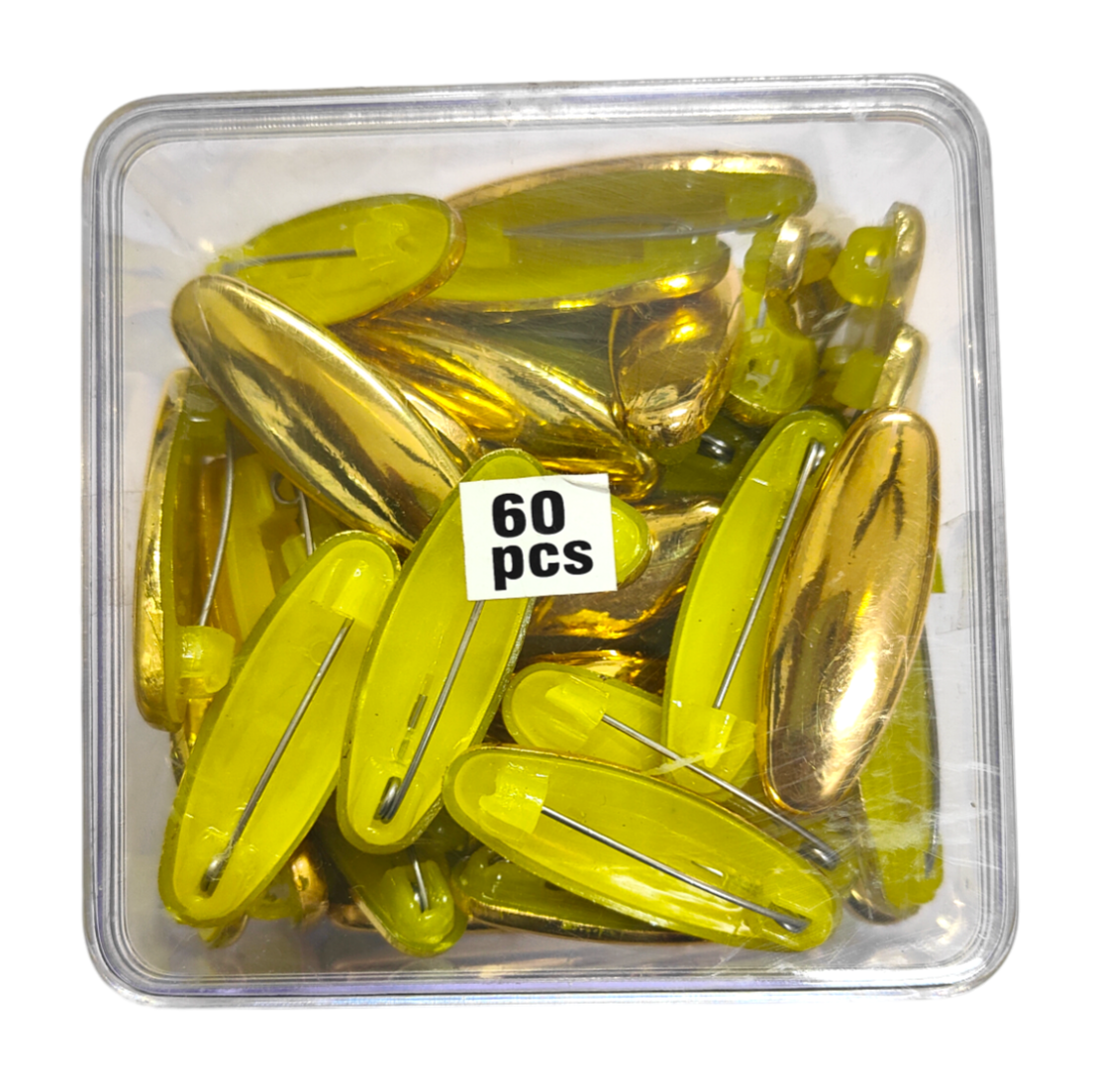 Golden Double Body High Quality Saree Pins