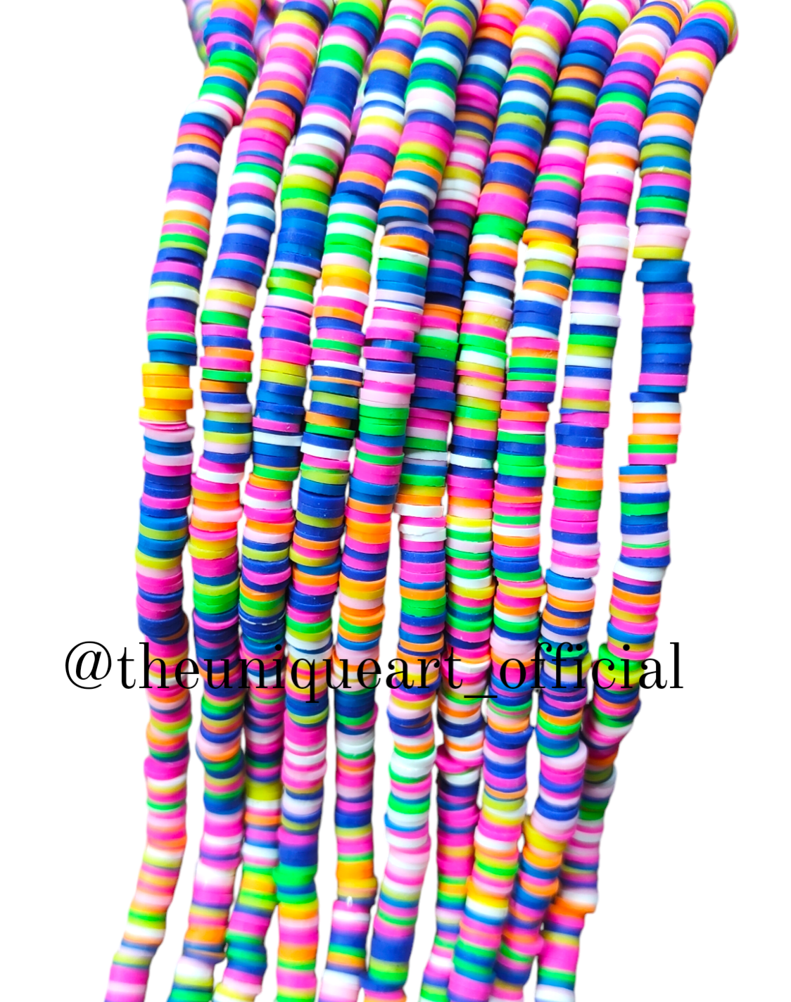 Fimo Beads 6mm for art & jewelry making (320pcs) S3