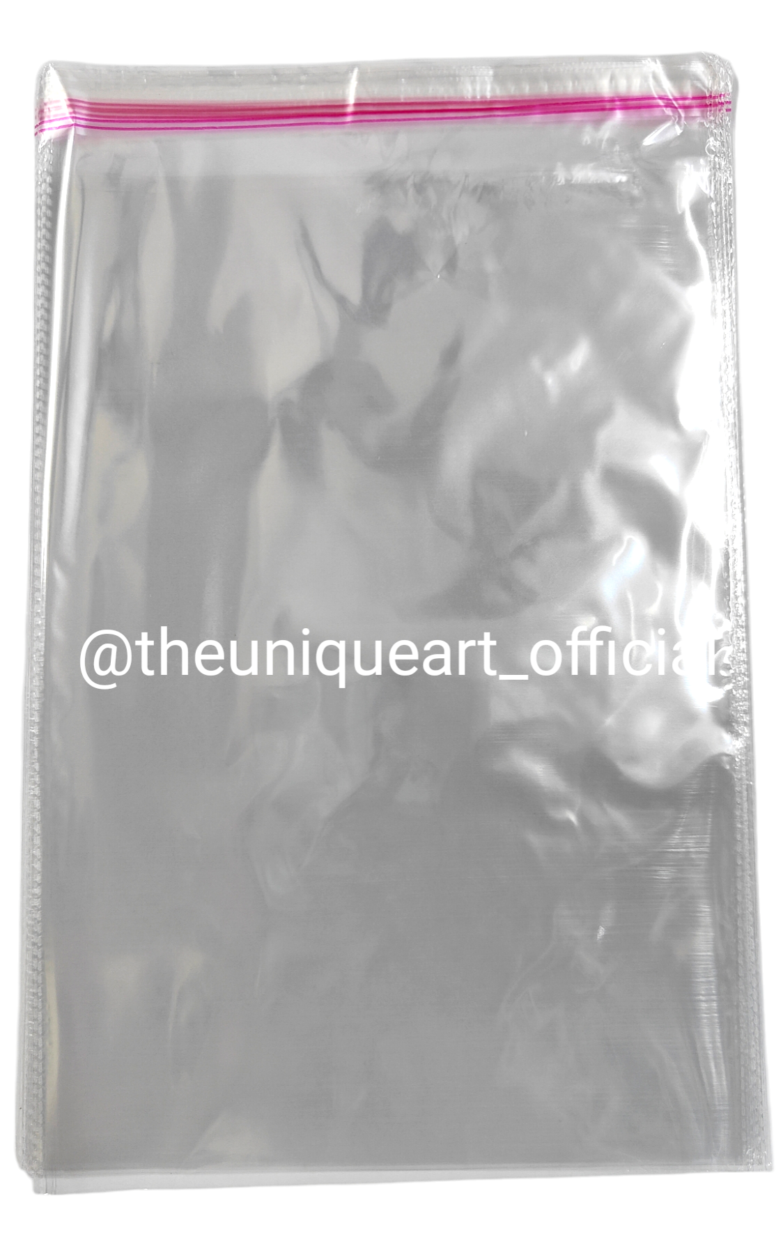 7x10 Inches Transparent Plastic Bag 10 Pieces - Main Image