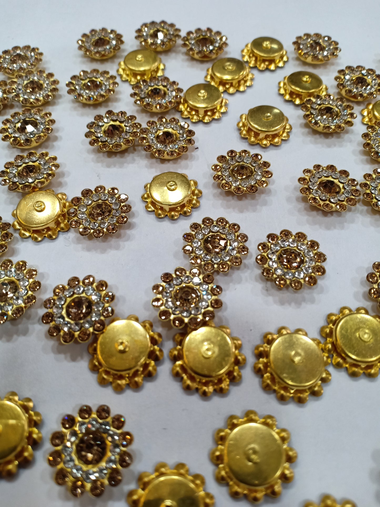 14mm Sunflower Gold To White
