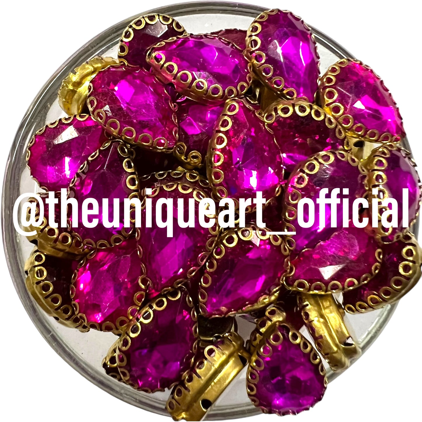 Dark Pink/ Rani 10x14 Drop