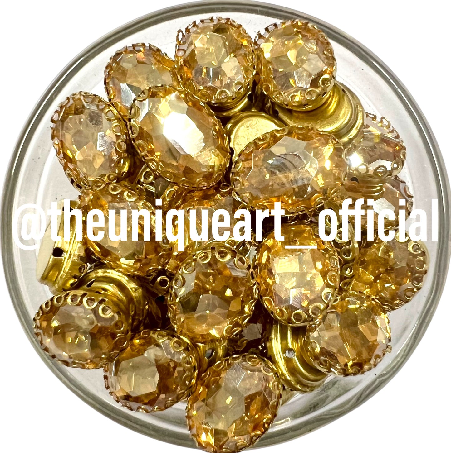 Light Golden 10x14 Oval