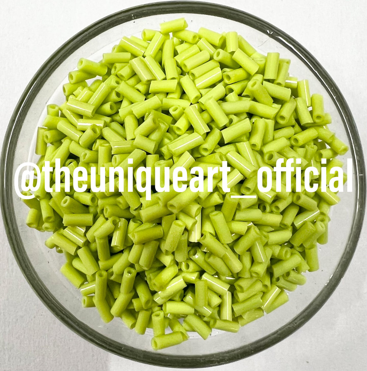 Parrot Opaque Glass Tube