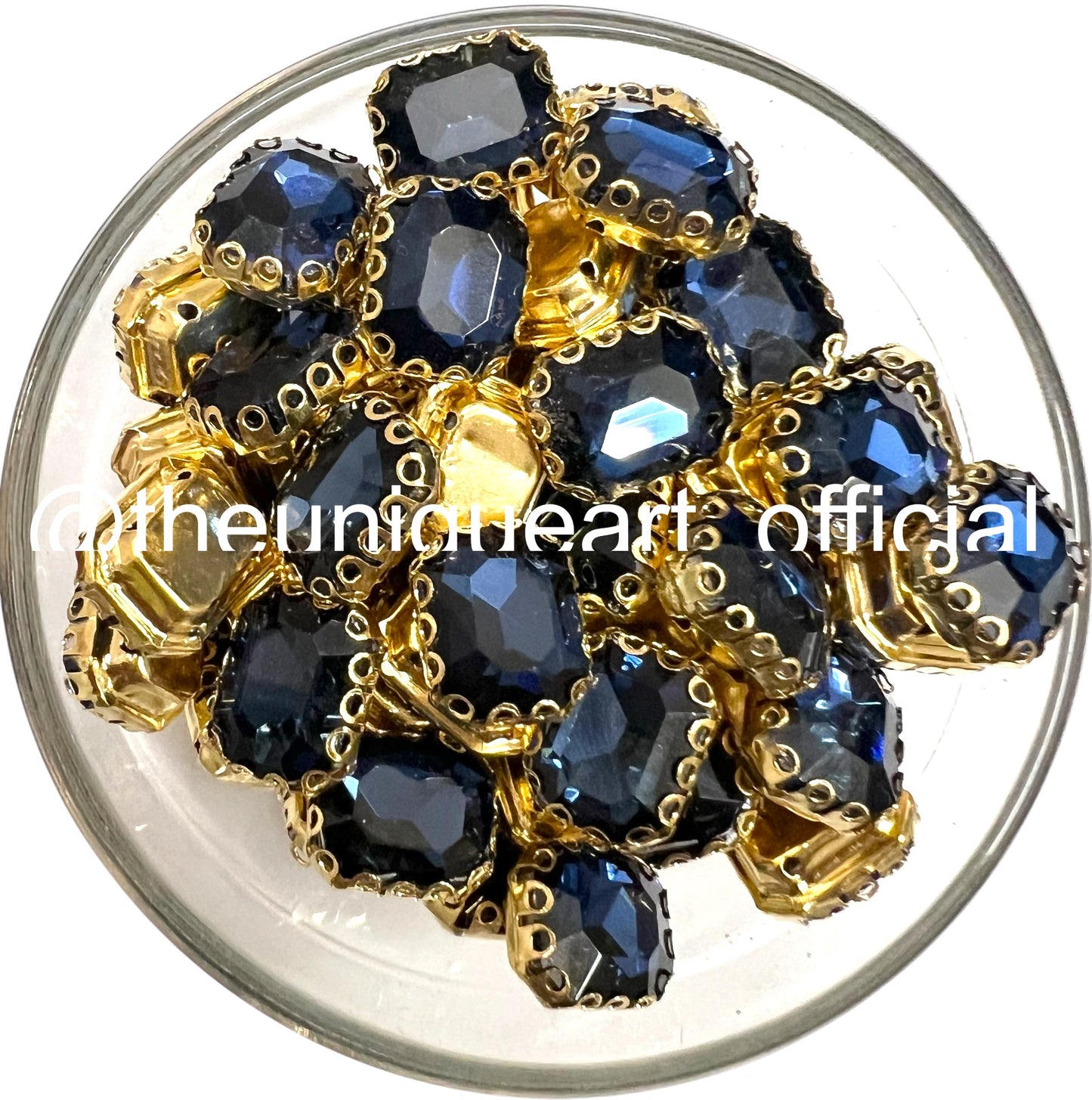 Navy Blue 8x10 Rectangle