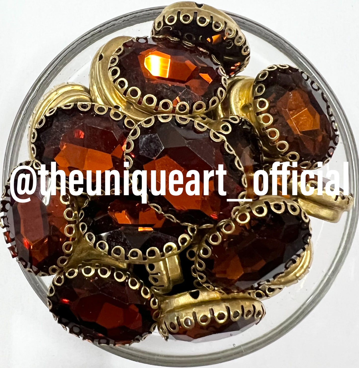 Brown 13x18 Oval
