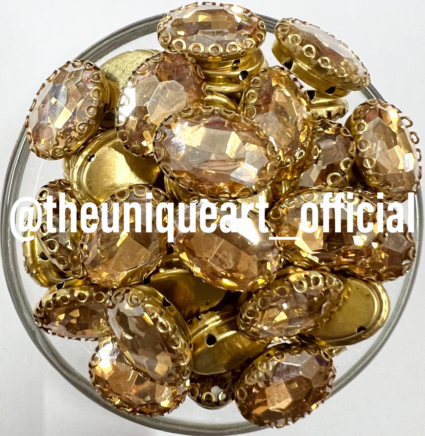 Light Golden 13x18 Oval