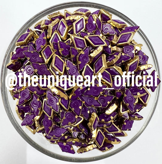 Purple 8x4 Diamond