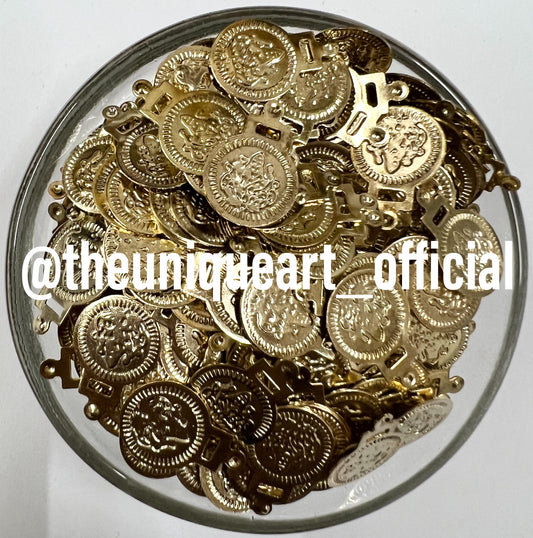 High Qualtiy Small lakshmi Coins 10mm / 1cm