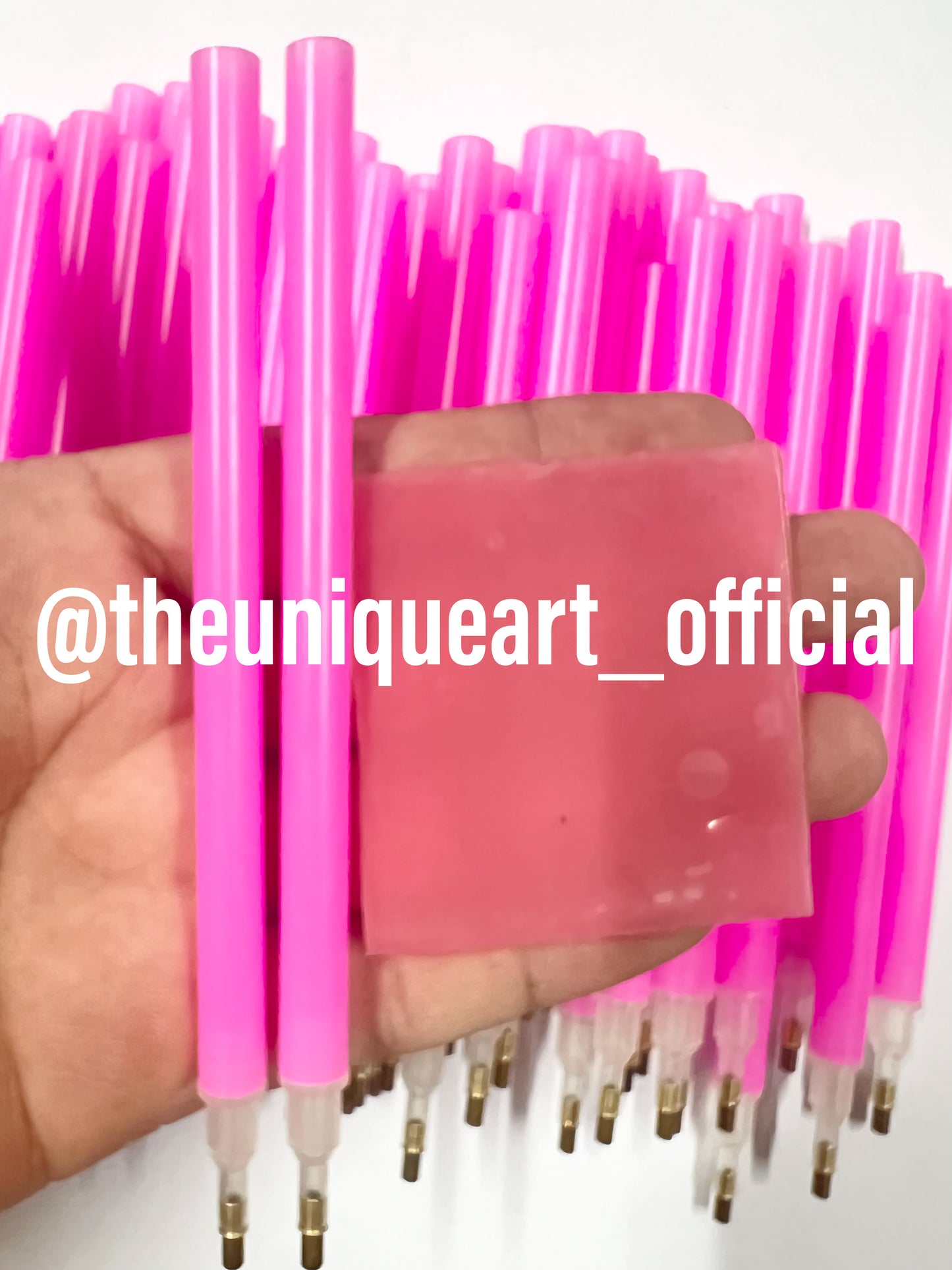 Stick Pen With Glue Pad