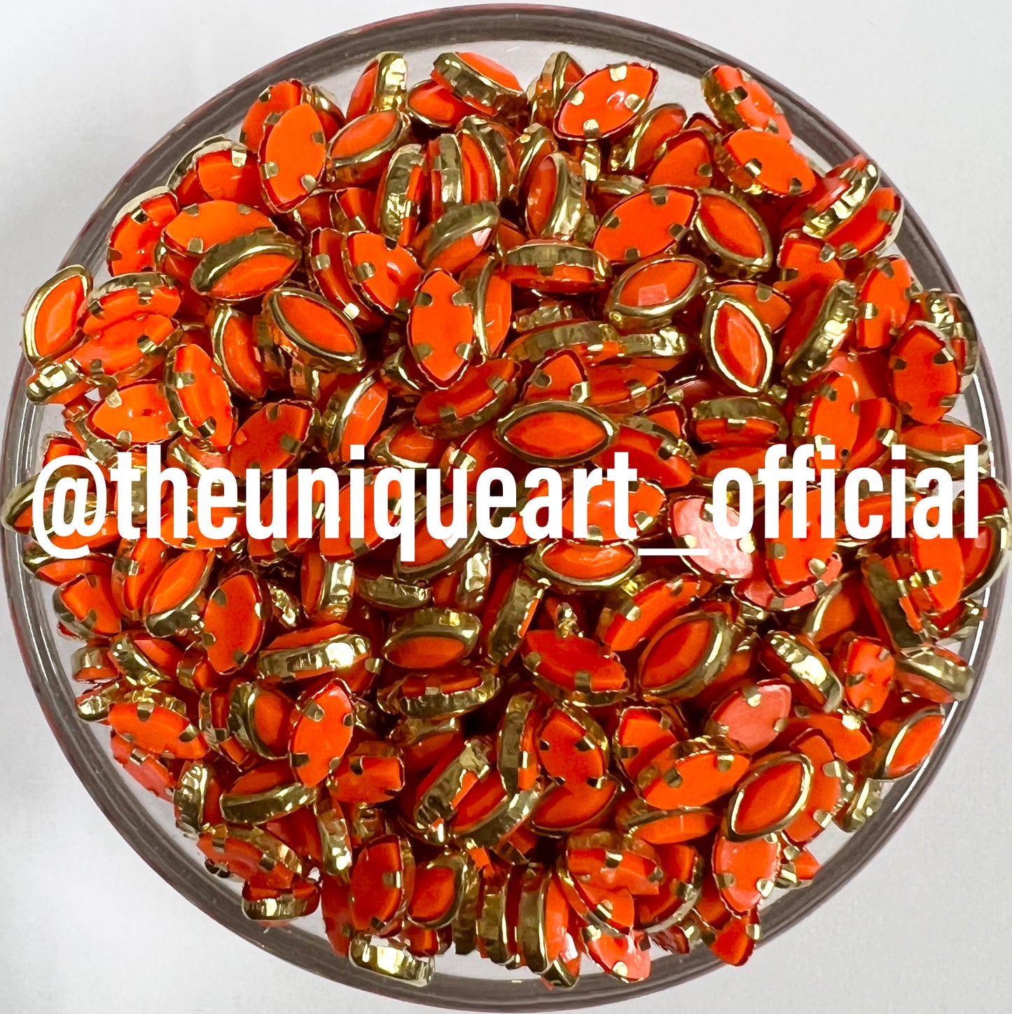 Dark Orange 3x6mm