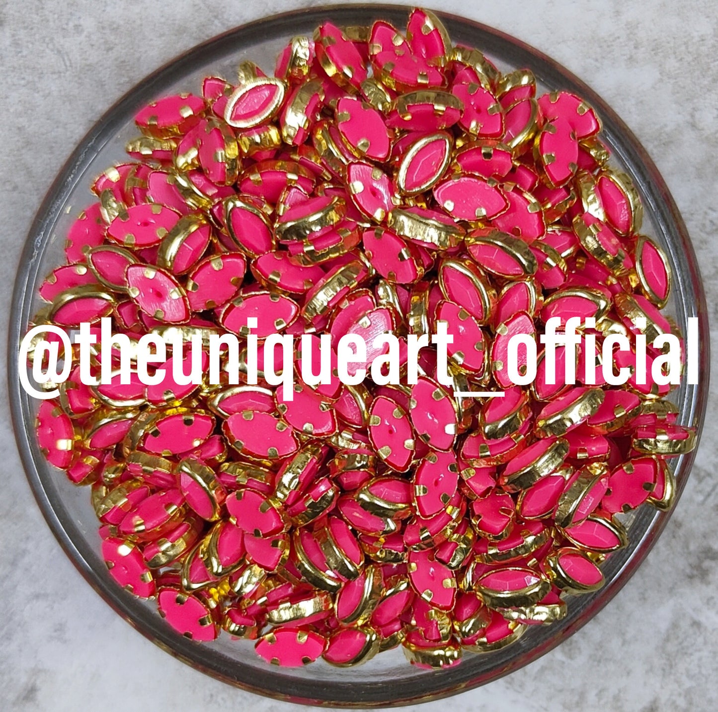 Dark Pink 3x6mm