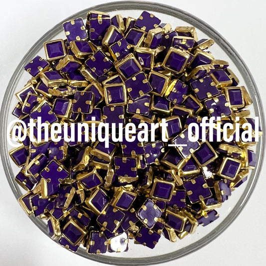 Purple 4x4mm