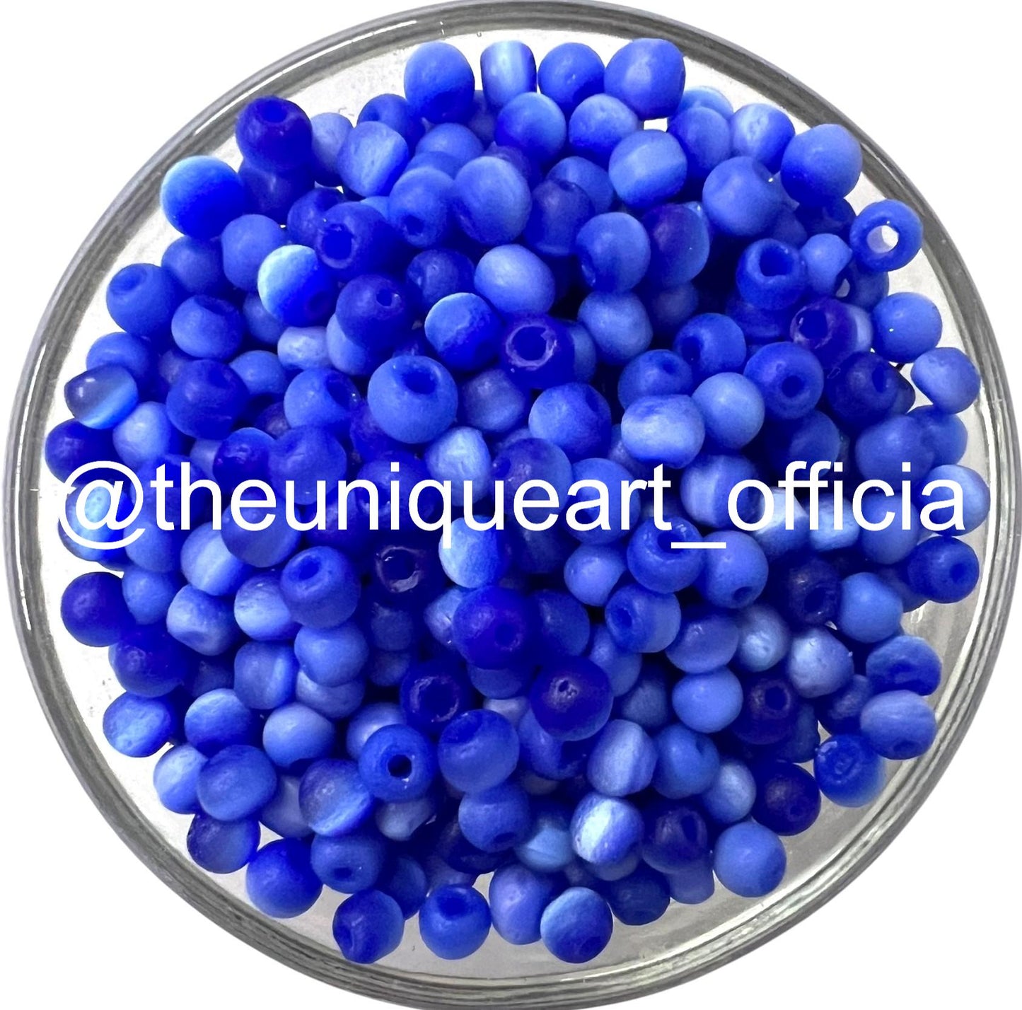 Blue Monalisa Beads (10gms)