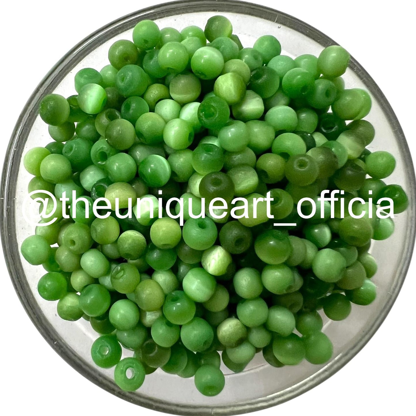 Green Monalisa Beads (10gms)