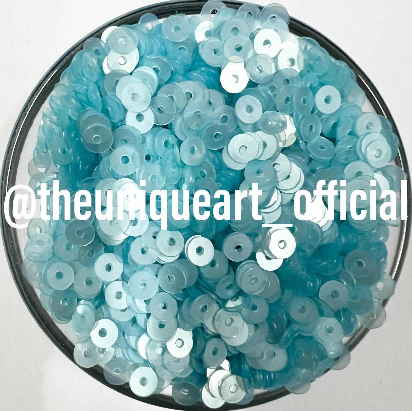 Light Blue Pastel Sequins