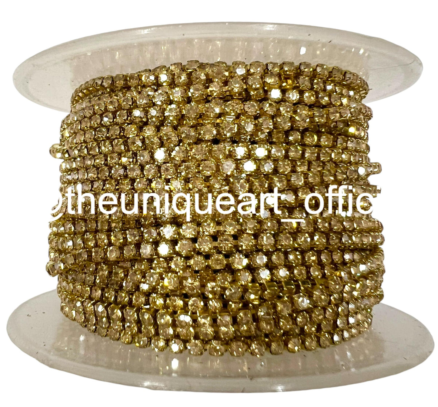 Light Golden Stone Chain