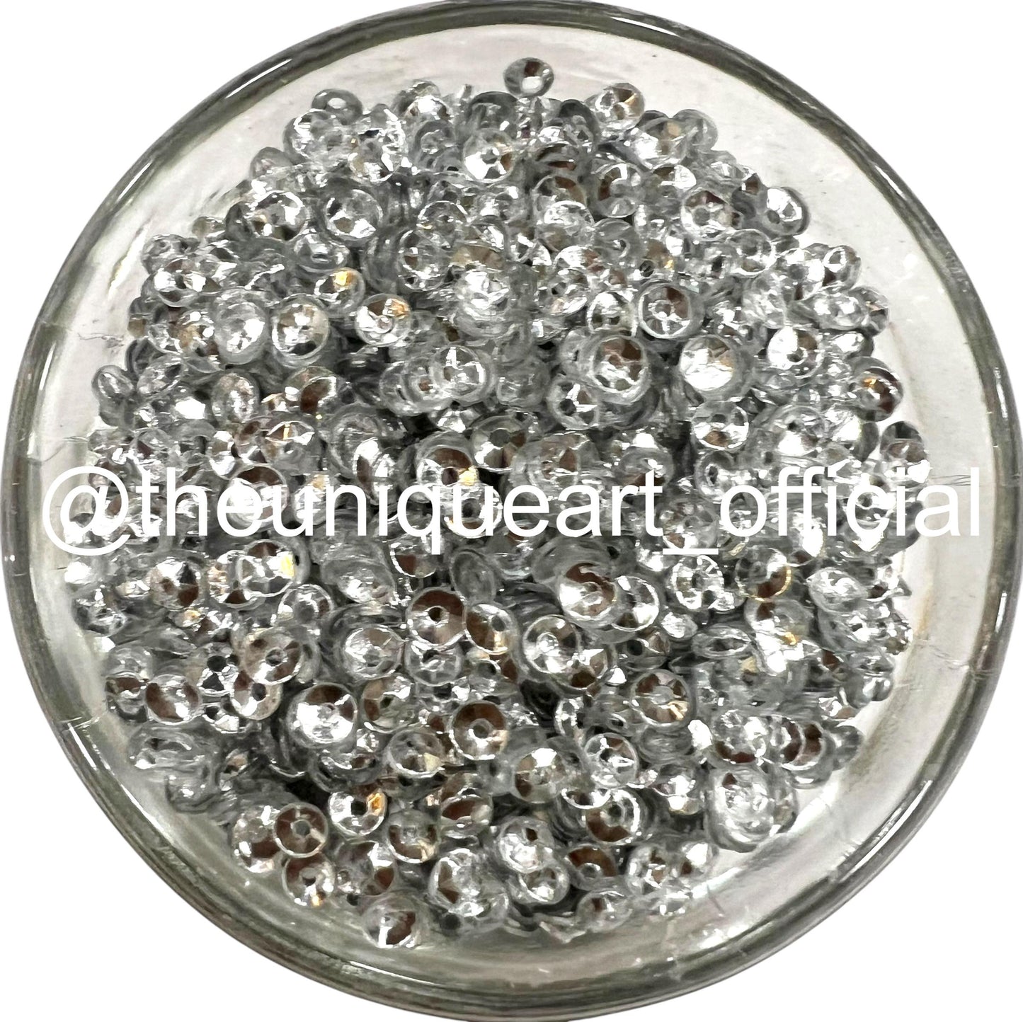 3mm Katori Silver Metal Sequence