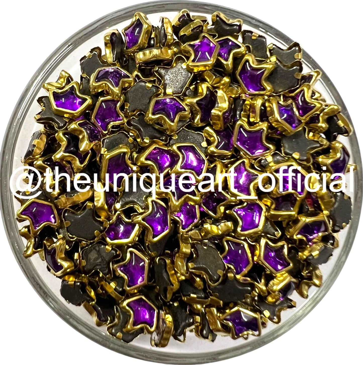 Purple Crown Glass