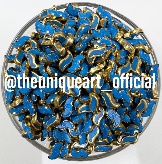 Firozi / Light Blue S 3x7mm