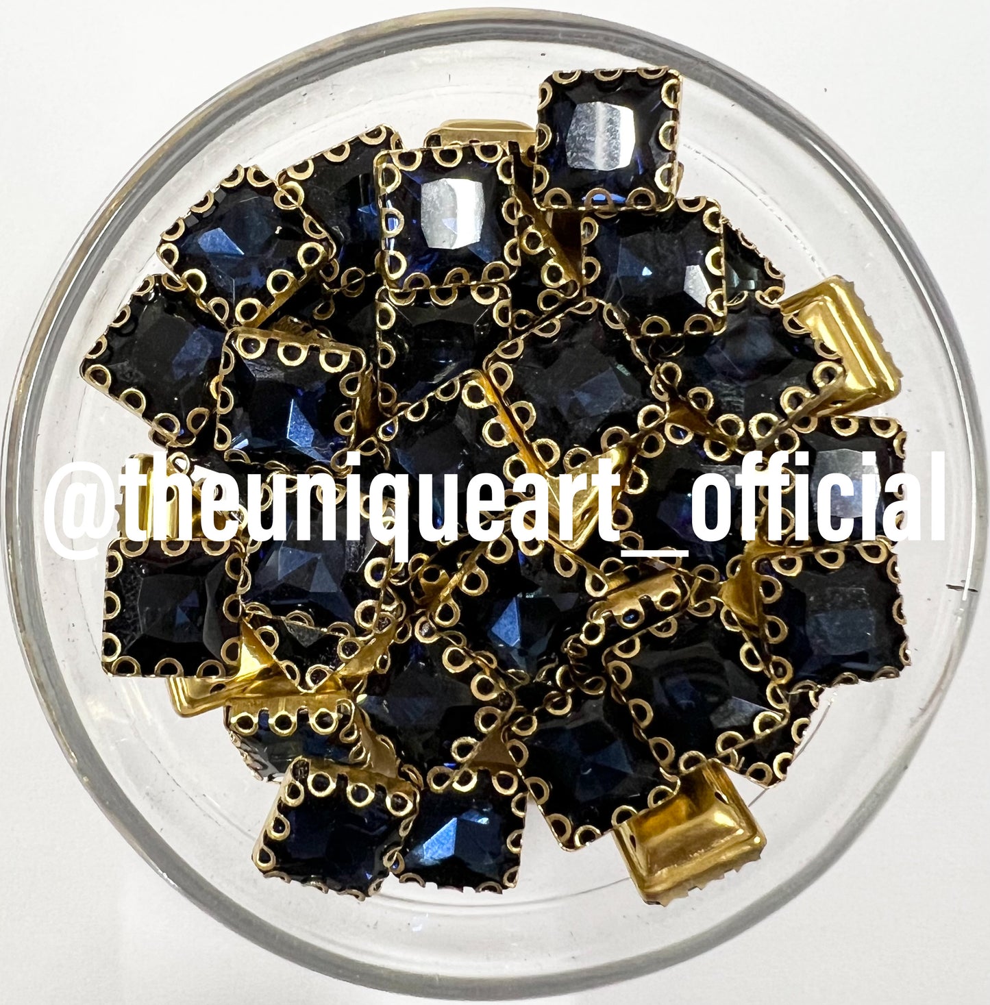 Navy Blue 8x8 Square