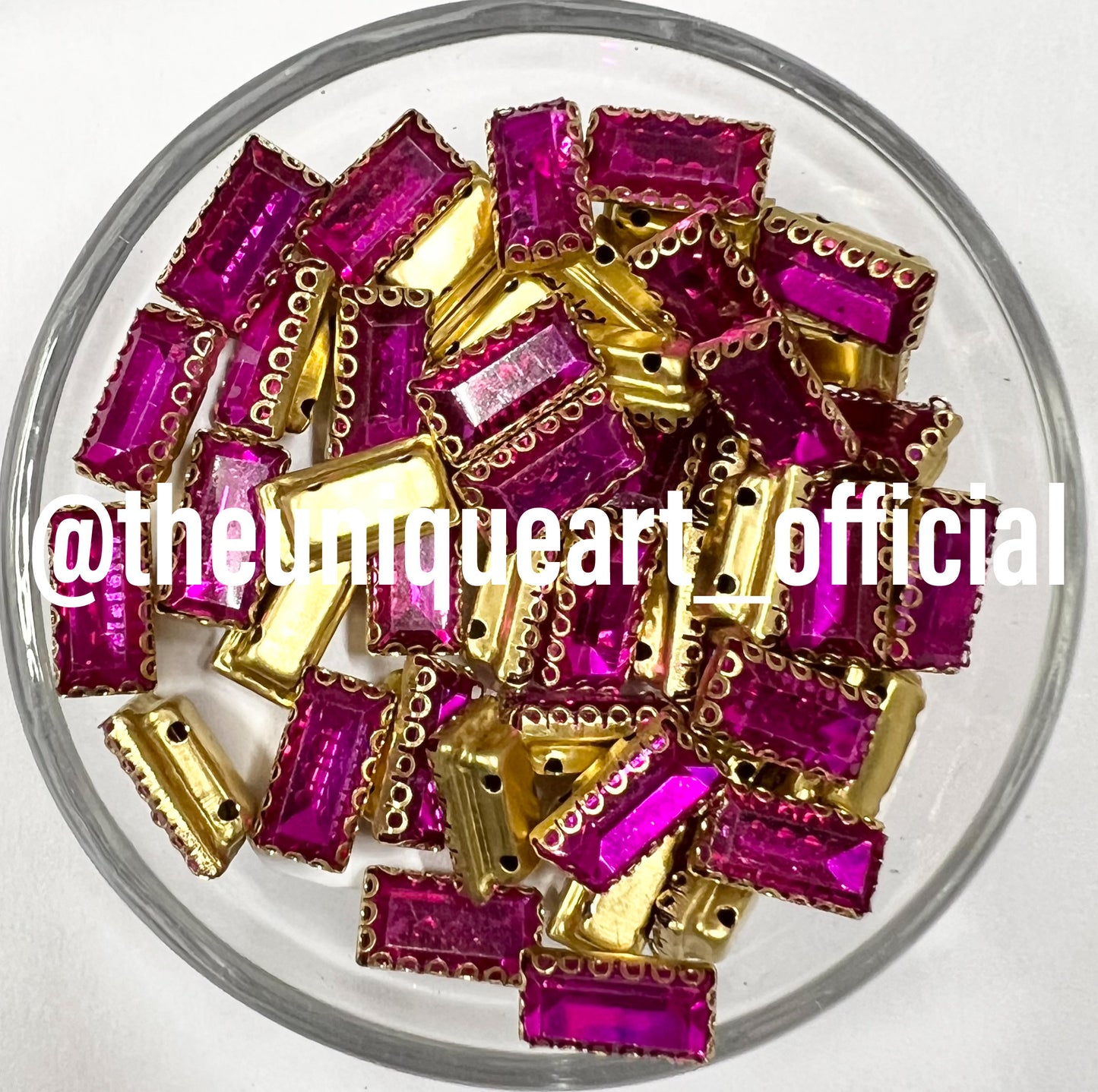 Dark Pink 5x10 Rectangle