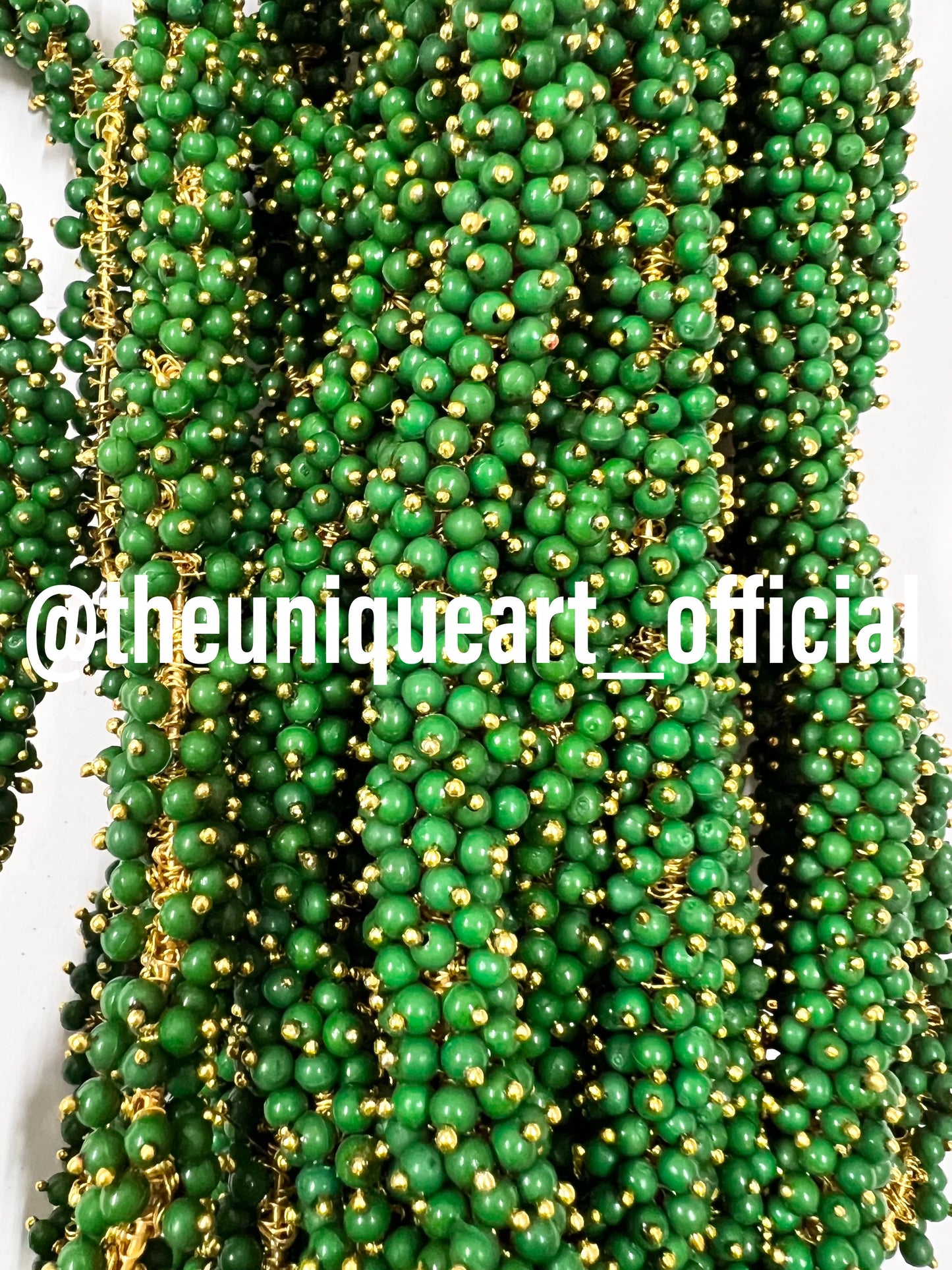 Green Loreal Beads