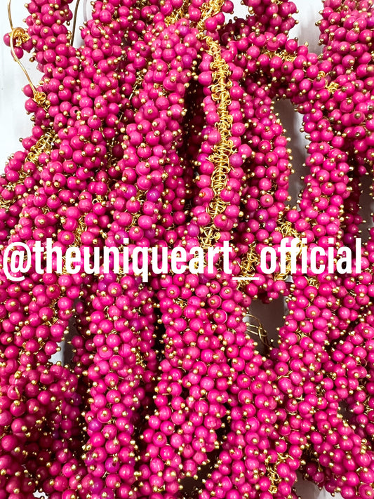 Dark Pink / Rani Loreal Beads