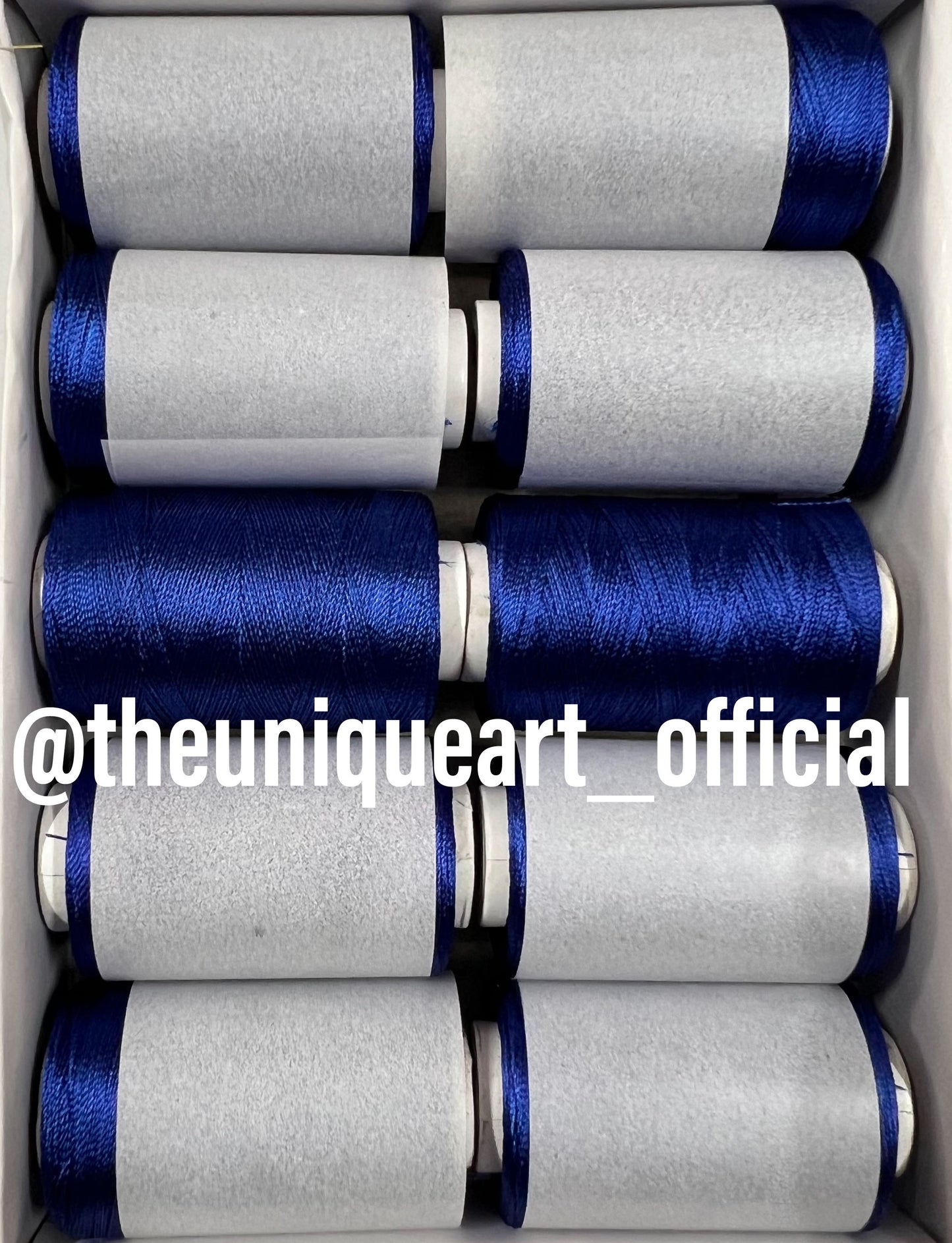 Blue Silk Thread