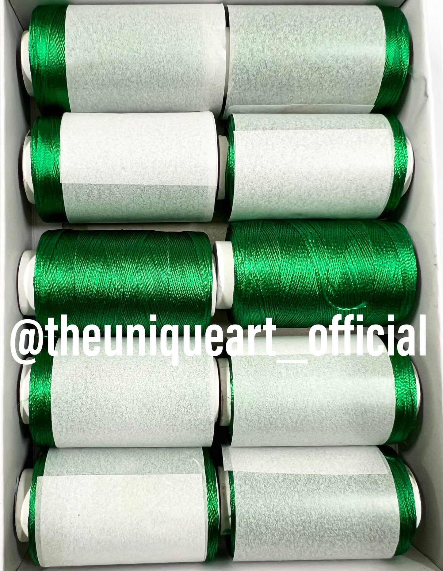 Green Silk Thread