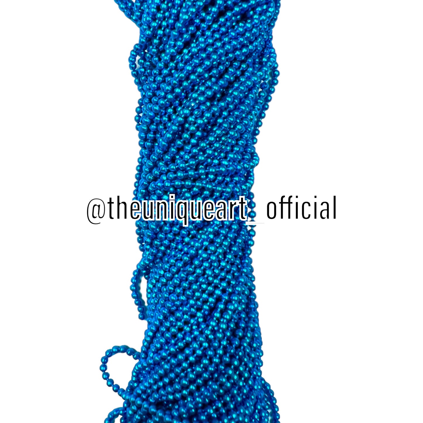 2 mm Light Blue Ball Chain