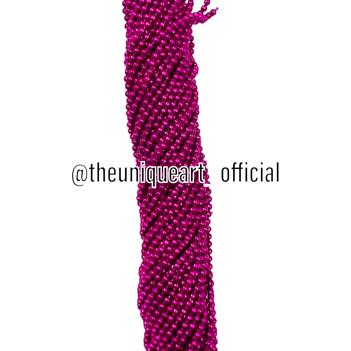 1.5mm Dark Pink/ Rani Ball Chain