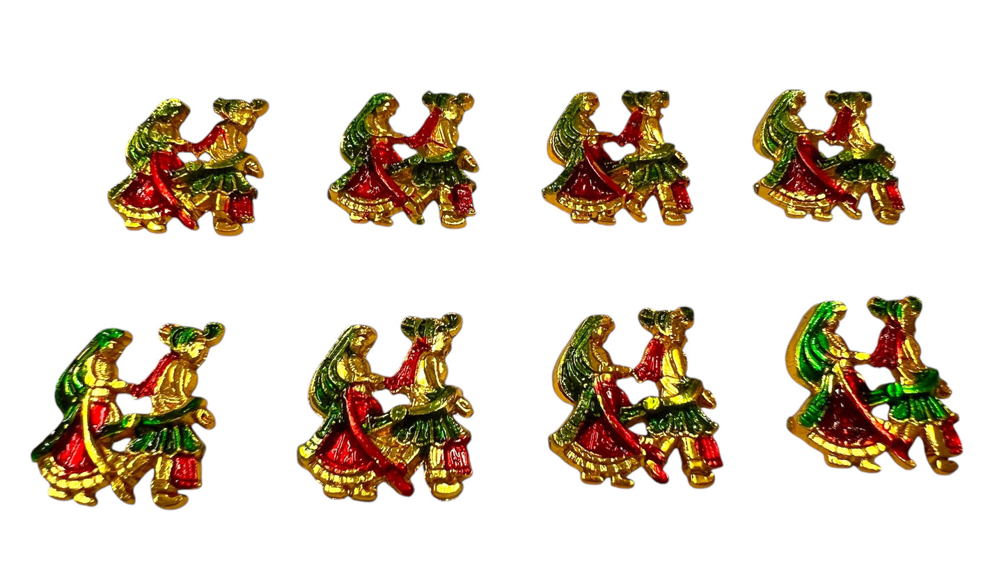 Radha Krishna Charm 4cm