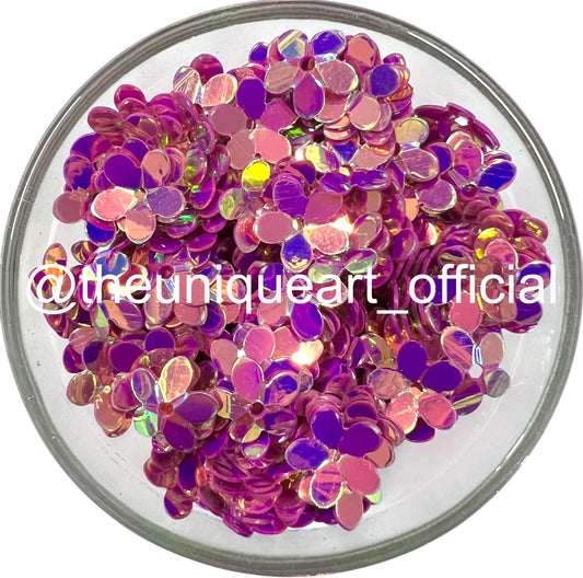 Wine Rainbow Flower Sequence