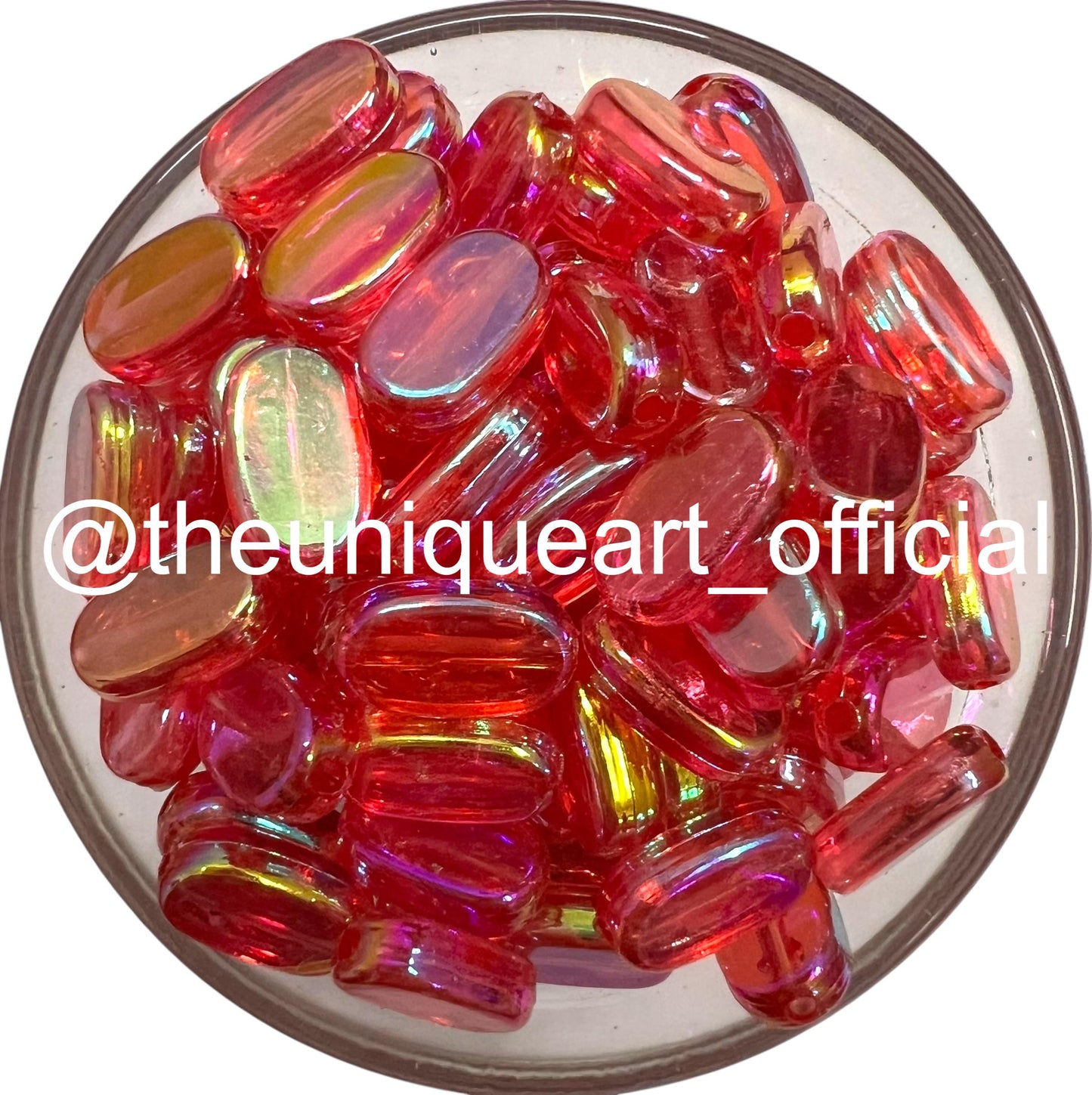 Red Trans Rainbow 7x10