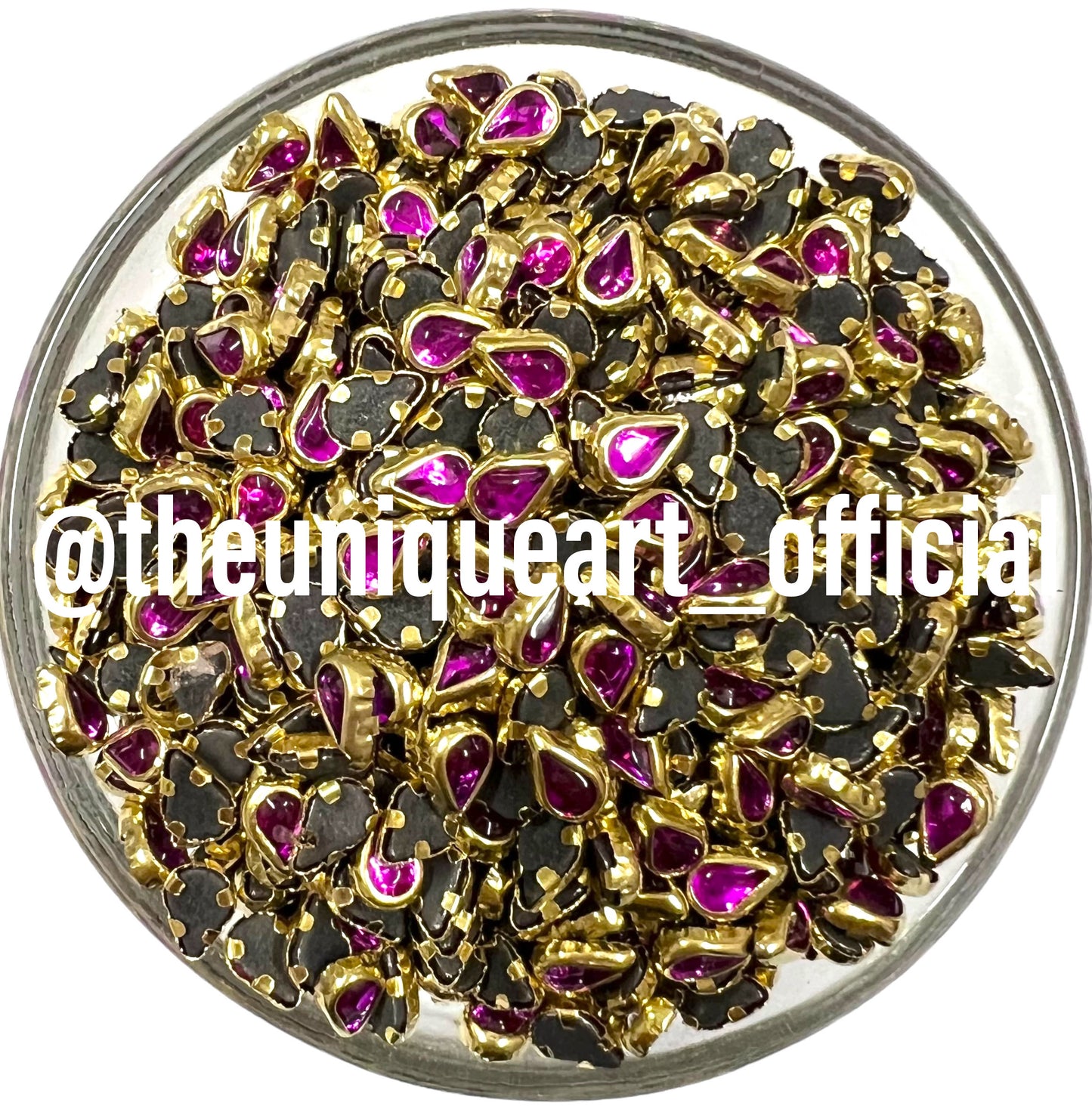 Dark Pink/ Rani Smallest Tilakam Glossy