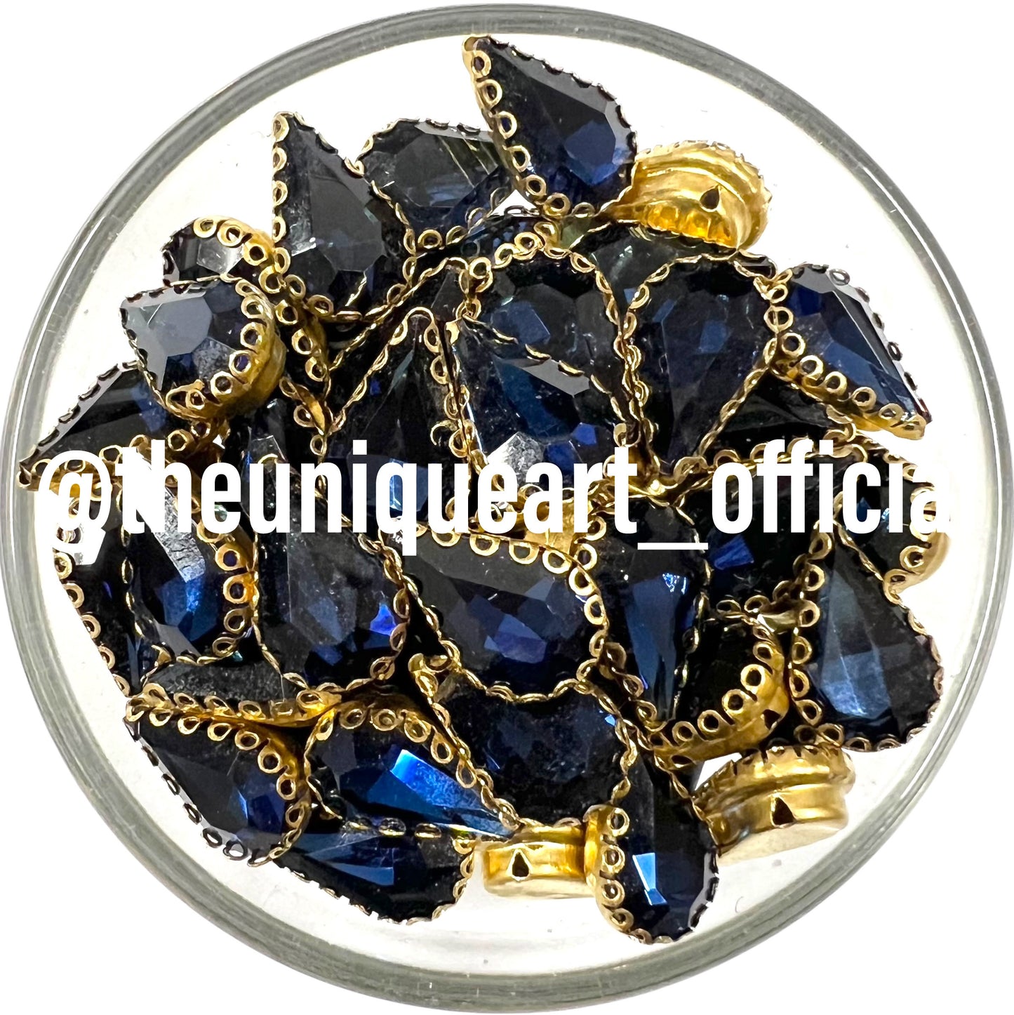 Navy Blue 8x13 Drop