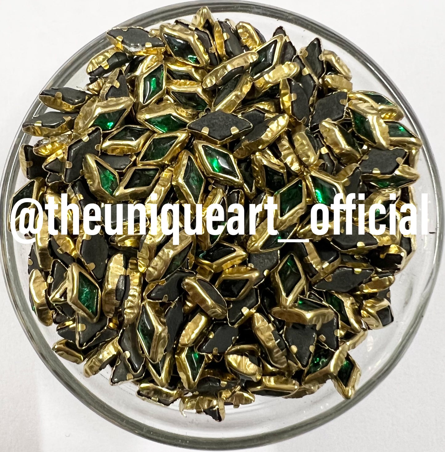 Green 8x4 Diamond Glass