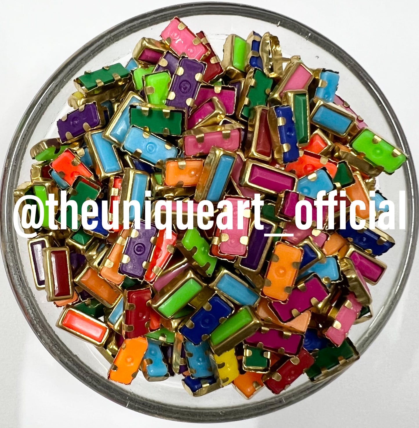 3x7 Rectangle Matt Multicolour