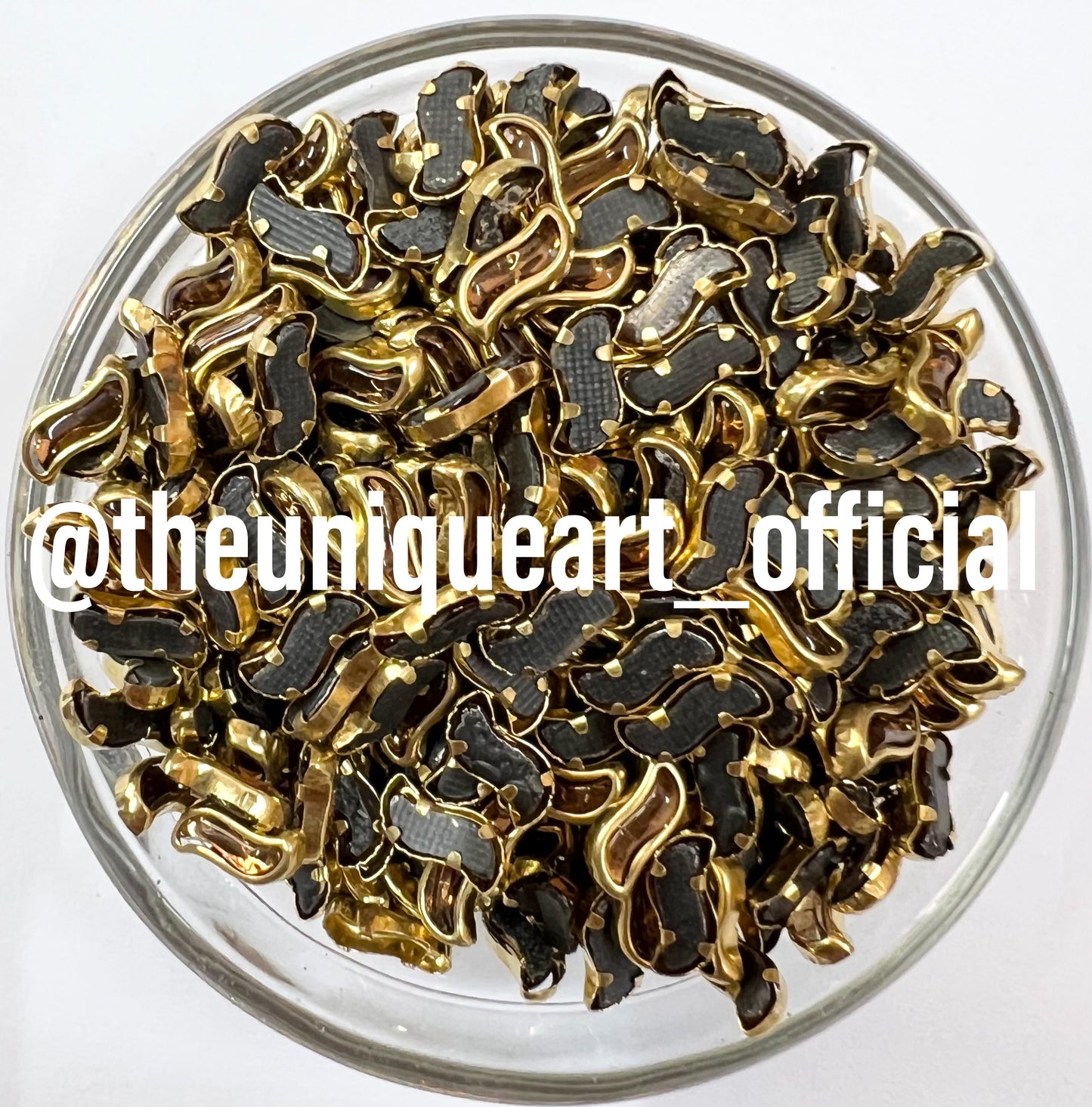 Big S 3x10mm Golden Glossy