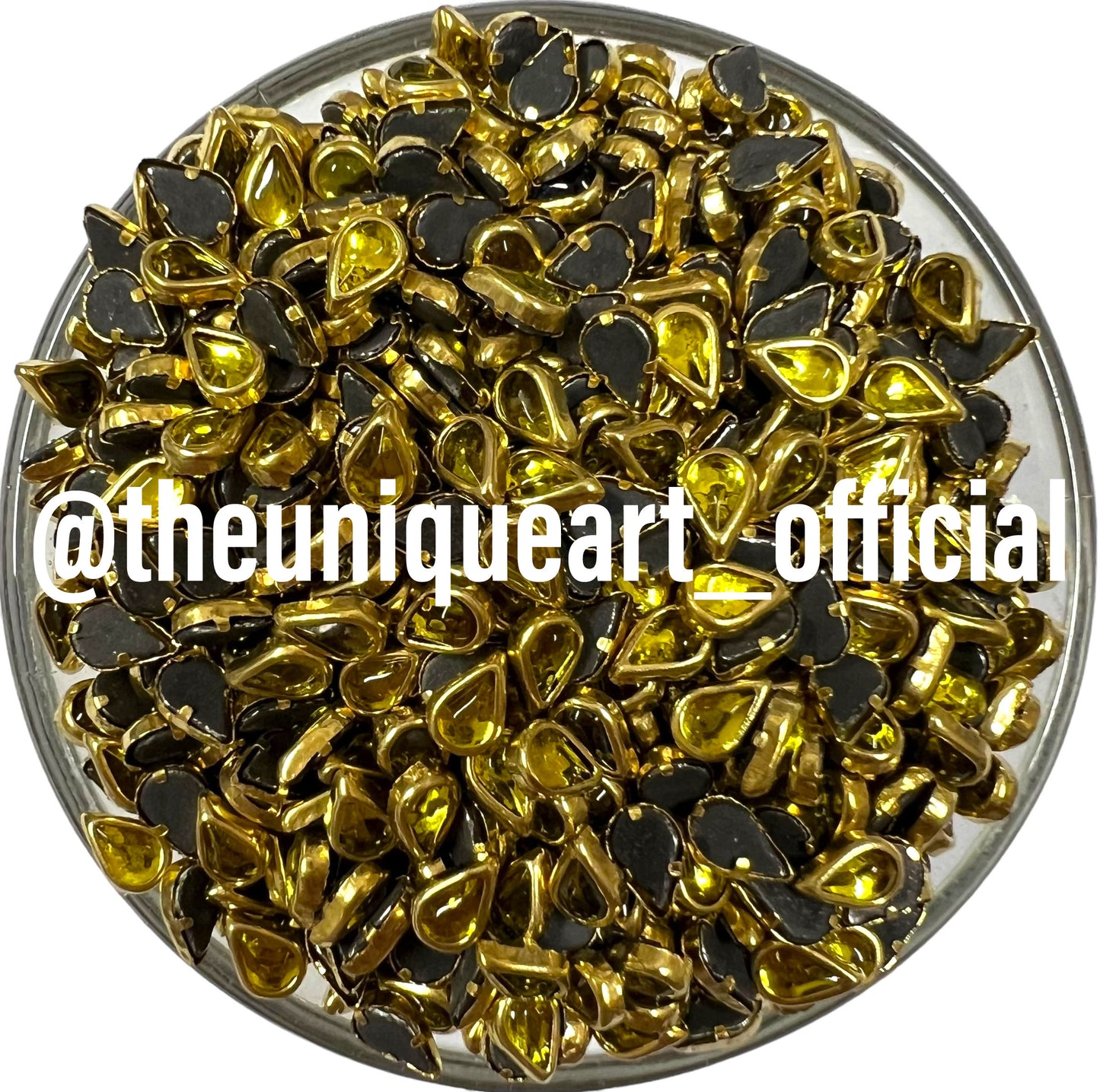 Yellow Smallest Tilakam Glossy