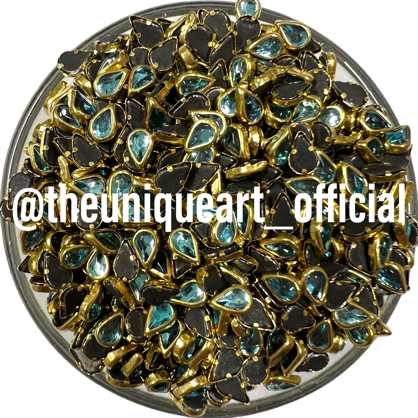 Light Blue Smallest Tilakam Glossy
