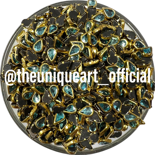 Light Blue Smallest Tilakam Glossy