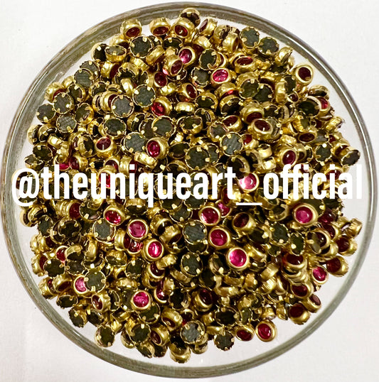 Dark Pink 3mm Glass