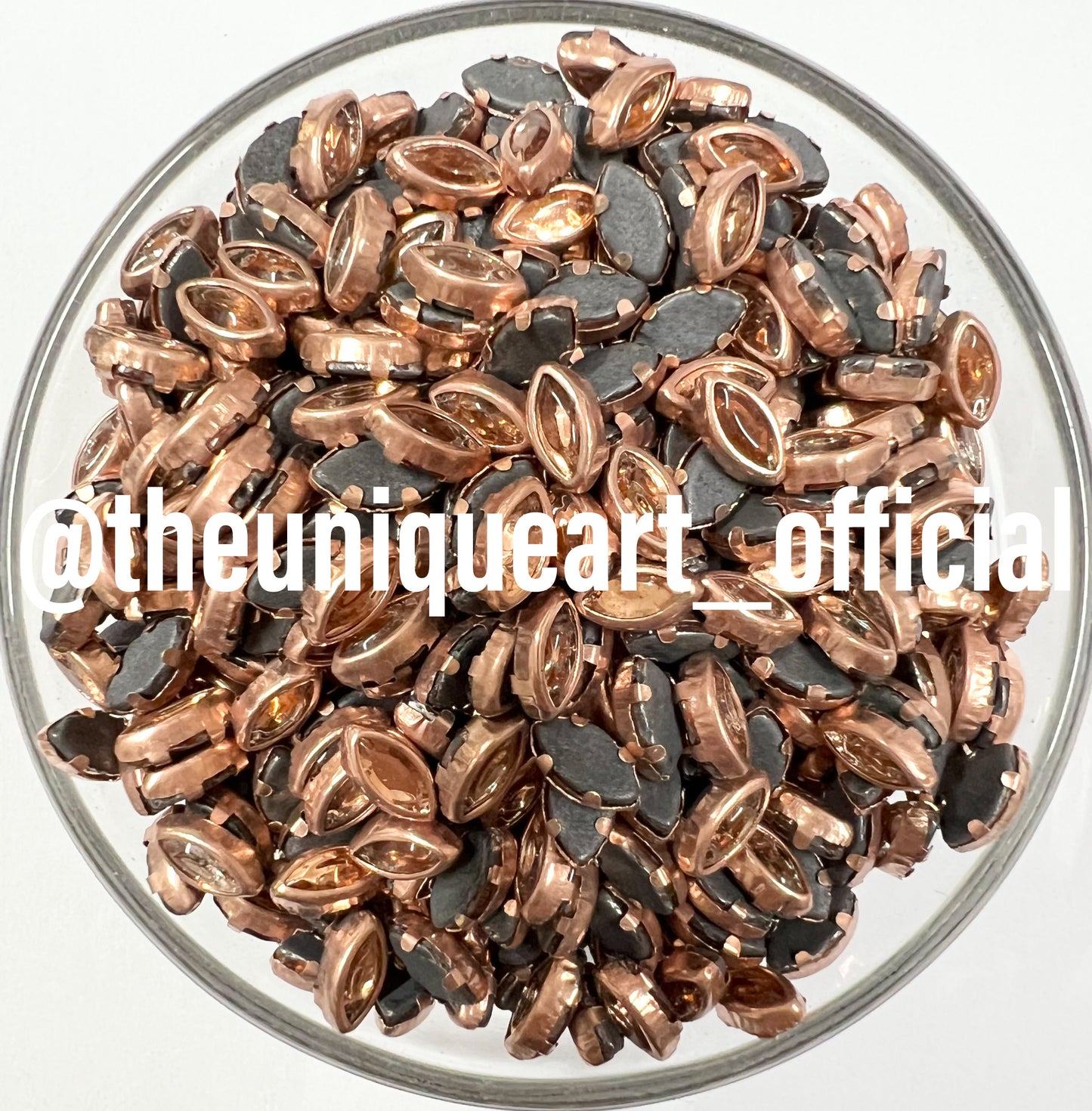 Copper / Rose Gold 3x6 Eye